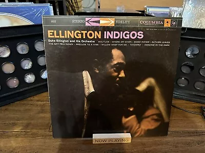 DUKE ELLINGTON ORCH.  Ellington Indigos  1958  COLUMBIA CS8053 VG +++ Jazz • $7.99