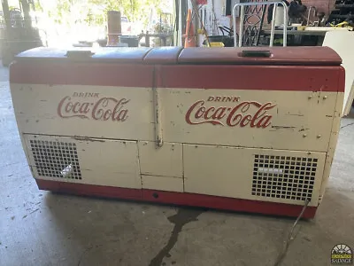 Vintage Coca Cola Cooler 6' • $2406.99