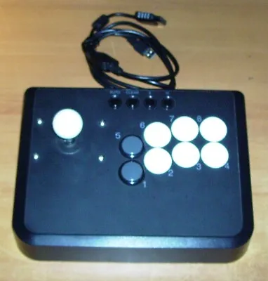 Mayflash Arcade Joystick- Modded W/ Sanwa & Seimitsu- PS2 PS3 PC USB • $651.10