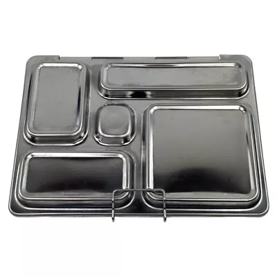 Planet Box Rover Stainless Lunch Container 5 Sections. Approx Capacity: 4.9 Cups • $34.95