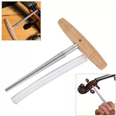 Violin Peg Hole Reamer With Taper Wood Handle High Speed Luthier Repair Tool • $22.99