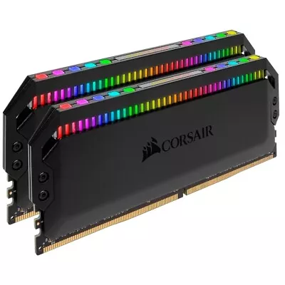 (LS) Corsair Dominator Platinum RGB 32GB (2x16GB) DDR4 3200MHz CL16 DIMM Unbuffe • $259.15