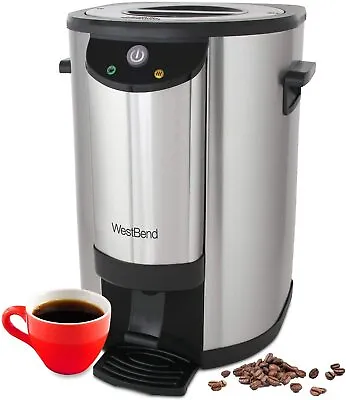$169.99 • Buy WestBend 42-Cup Double Walled Stainless Steel Coffee Urn