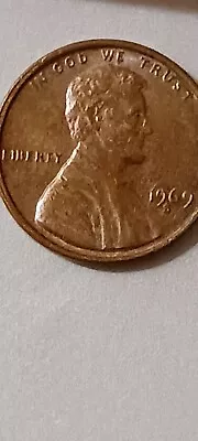 BEAUTIFUL 1969 S DDO S Partial LIBERTY Lincoln Penny With Floating Roof • $50