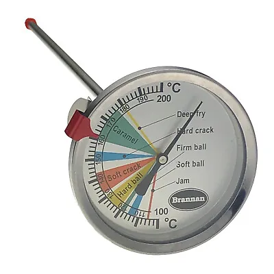 Sugar & Jam Making Thermometer- Confectionery Jam Sugar Deep Frying - 21/472/2 • £11.50