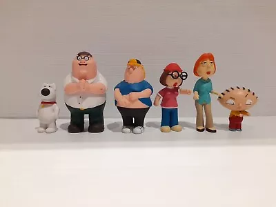 Family Guy 2009 Figures Complete Griffin Family X 6 Peter Stewie Meg Lois Brian • $45