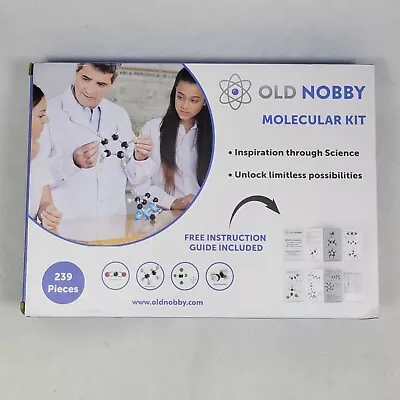 OLD NOBBY Organic Chemistry Molecular Model Kit (239 Pieces) With Learning Guide • $28.96