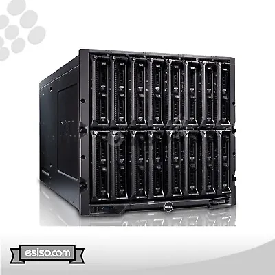 DELL POWEREDGE M1000e 1x M630 BLADE W/2x E5-2678v3 2.5GHz 16GB 2x 146GB 15K SAS • $1236