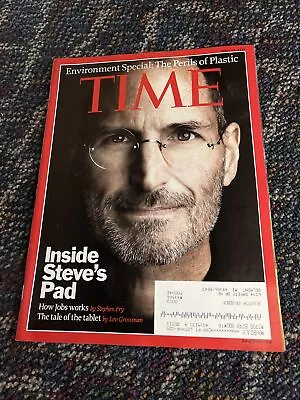 April 2010 - TIME Magazine - STEVE JOBS IPad • £8.03