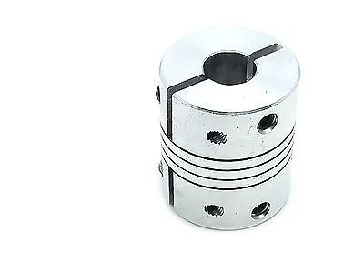 US Stock 9.5 3/8  X 10mm Flexible Shaft Coupling Stepper Motor Coupler D25 L30 • $13.10