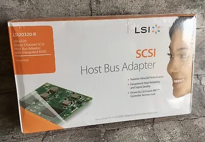 £6.99 • Buy LSI Host Bus Adapter   SCSI LSI20320- R. Factory Sealed