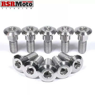 Suzuki GSXR1000 Titanium Front Brake Disc Rotor Bolts 2005-2008 K5 K6 K7 K8 • $62.91