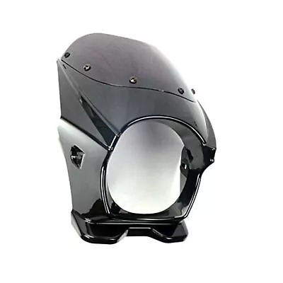 2FastMoto Viking Custom Café Mini Fairing 5-3/4  Headlight - Black 11-10030 • $62.40