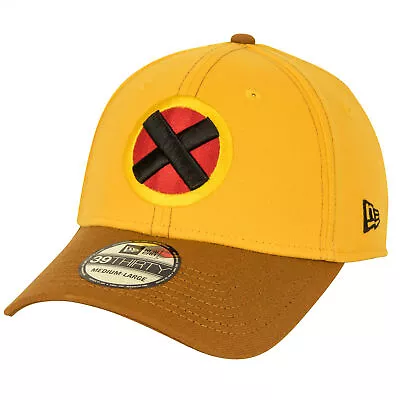 Wolverine Uncanny X-Men Yellow & Brown New Era 39Thirty Fitted Hat Yellow • $46.98