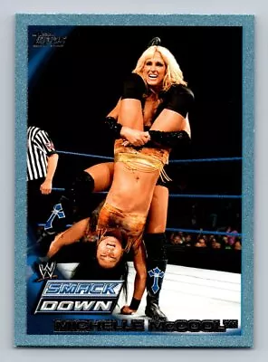 2010 Topps WWE 12 Michelle McCool    Blue SN2010 • $1.99