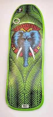 POWELL PERALTA Mike Vallely Elephant Reissue Skateboard Deck Lime Green 10.163  • $74.99