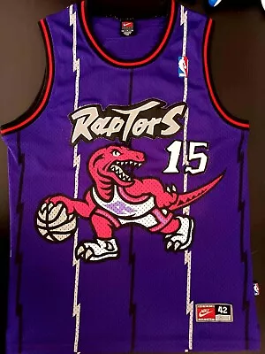 Vince Carter #15 NIKE TEAM Toronto Raptors NBA Jersey...Size Adult Large...NEW. • $29.95