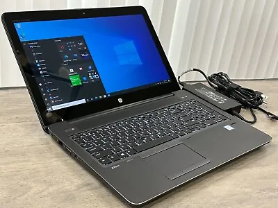 HP Mobile Workstation ZBOOK 15 G3 I7 6820HQ 512GB SSD 32GBRAM NVIDIA Touchscree. • $599