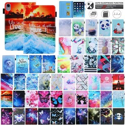 For IPad 7/8/9/10th/Pro 11  9.7  10.5 /Air 5/4th 3rd Leather Stand Case Cover • £13.62