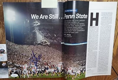 NICE Autographed Matt McGloin Signed Sports Illustrated Magazine PSU JSA • $33.96