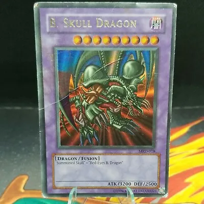 B. Skull Dragon MRD-018 Moderately Played Ultra Rare Holo Original Unlimited • $14.99