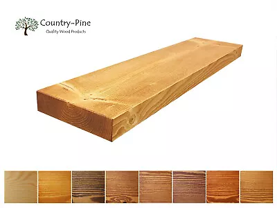£26.95 • Buy Rustic Farmhouse Style Floating Shelf / Shelves **8 Different Colour Choices**