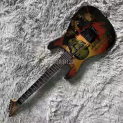 Customized Special Mummy Partten ST Electric Guitar FR Bridge Black Hardware • $285.90