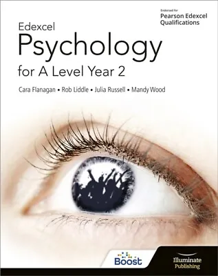 Edexcel Psychology For A Level Year 2: Student Book - Free Tracked Delivery • £37.11