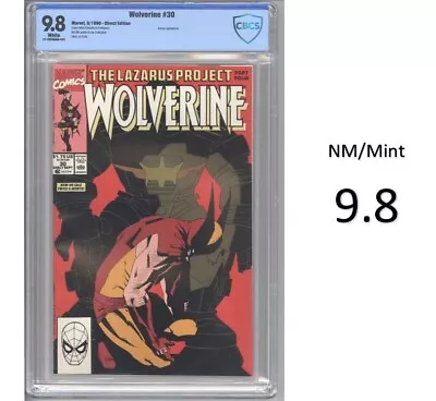 Wolverine #30 - Logan & Karma Fight Enemies In Madripoor! CBCS 9.8 - New Slab! • £68.26