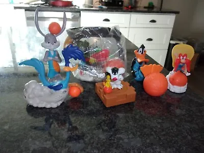 Looney Tunes Marvin Bugs Yosemite Space Jam Action Figure Lot Of 6 Mcdonalds • $6.99