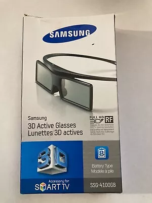 Samsung SSG-4100GB 3D Active Glasses TV Glasses Full HD RF Factory Sealed • $19.99