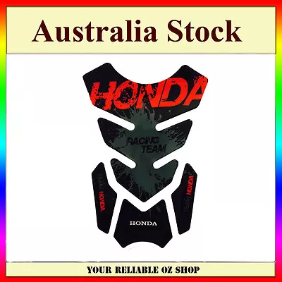 Honda Red Racing Team Gas Fuel Petrol Tank Pad Protector Motocross Motor Bike • $6.95