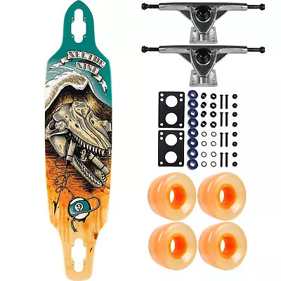 Sector 9 Longboard Mini Lookout Wreckage Drop Through With Complete Parts Packa • $144.95