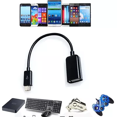 Micro USB  OTG Adaptor Adapter Cable/Cord/Lead For Motorola Xoom Tablet PC_gm • $0.99