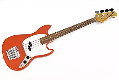 2019 Fender Vintera '60s Mustang Bass - Fiesta Red - Pau Ferro FB -A • $699.99