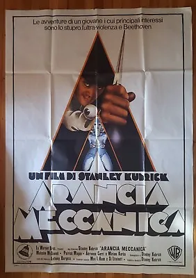 Arancia Meccanica (A Clockwork Orange) Vintage 39 X 55 Film Poster • $125