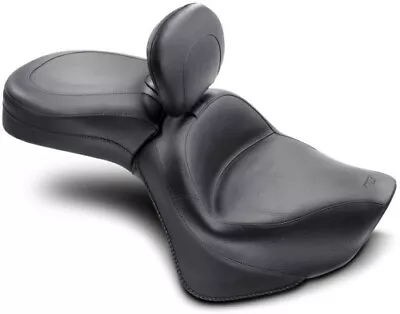 Mustang One-Piece Vintage Seat W/ Backrest For 2006-2013 Kawasaki Vulcan 900 • $995