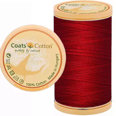 Coats Cotton Thread Light Maroon 8716 • £2.34