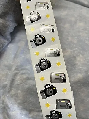 Mrs. Grossman's Stickers By The Yard Lot - Camera's Vintage 1995  RETIRED  • $5