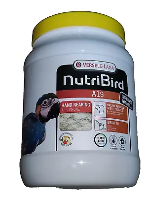 Versele-Laga Nutribird A19 - 800g Hand Rearing For Parrots Macaw Baby Bird • £23.99
