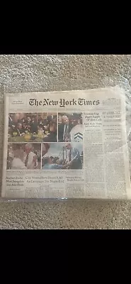 New York Times Newspaper September 11 2001 9/11 New York Times VERY RARE • $760