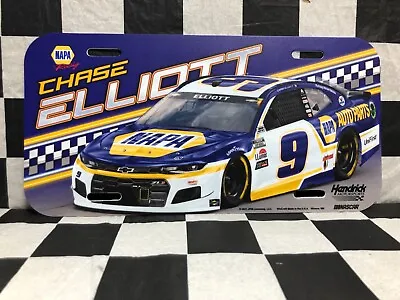 Chase Elliott #9 NAPA Auto Parts Racing 6 X12  License Plate Car Wincraft • £9.65