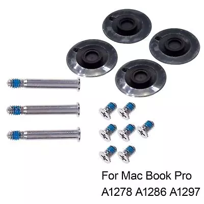 4Pcs Bottom Rubber Feet Pads With Screws Set For MacBook Pro 13  A1278 • £5.05