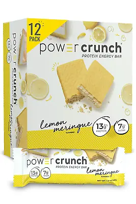 High Protein Lemon Meringue Wafer Bars Delicious Snacks (12 Count) • $28.33