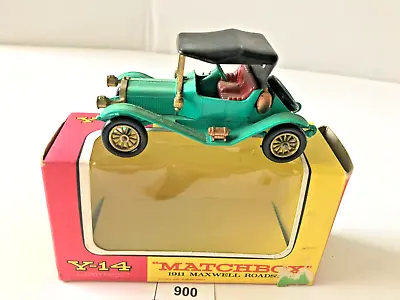 Matchbox MOY #Y-14 1911 Maxwell Roadster With Original Box  Lot 900 • $15