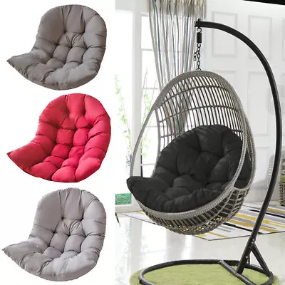 £20.95 • Buy Garden Hanging Swing Egg Chair Cushion Pad Replacement Indoor Outdoor Seat Mat