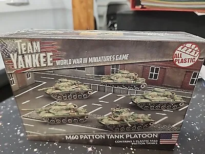 Team Yankee US Army 1- M60 Patton Tank Platoon • $40