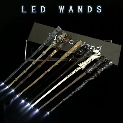 $22.98 • Buy Harry Potter LED Light-up Magic Wand Hermione Dumbledore Cosplay Xmas Free Gifts