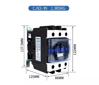 NEW CJX2-95 AC Contactor Motor Starter Relay 3-Phase Pole AC 220V • $42.49