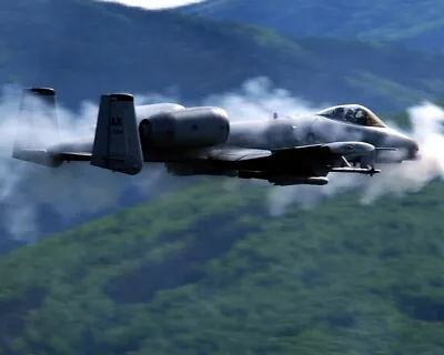 New Photo: A-10 Thunderbolt II Fighter Jet Aircraft Fires Cannon - 6 Sizes! • $26.99